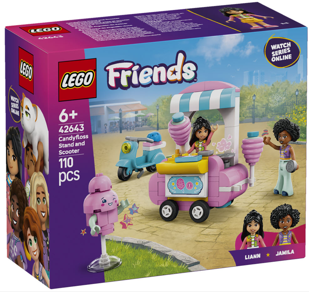 LEGO Friends 42643 Zuckerwattestand