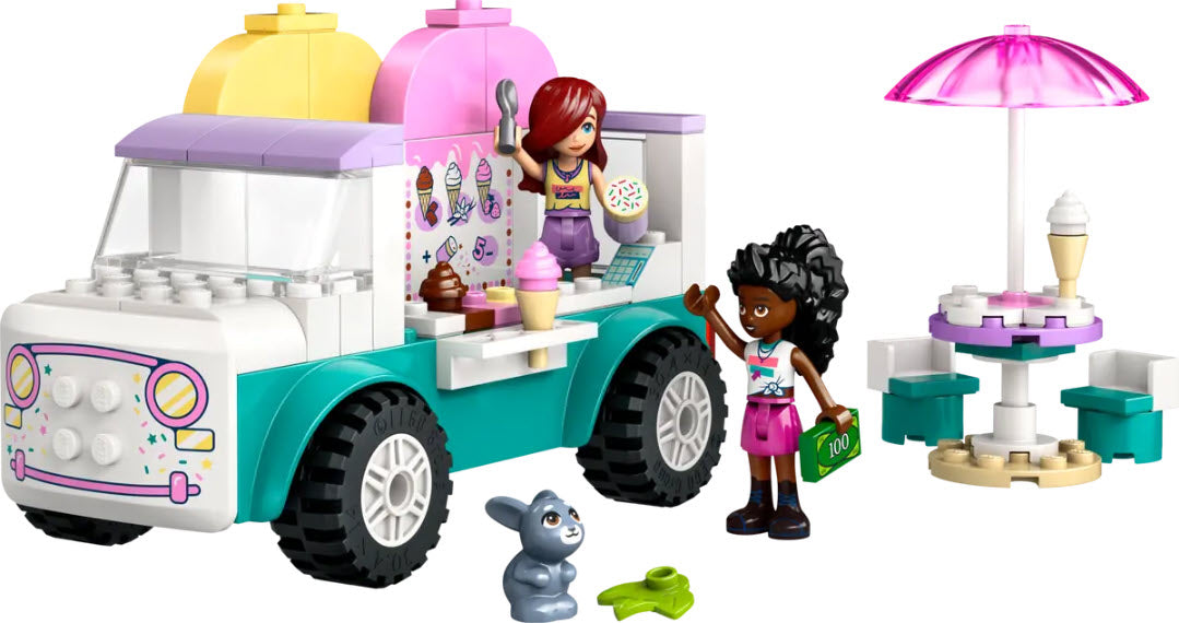 Inhalt: LEGO Friends 42644 Heartlake City Eiswagen