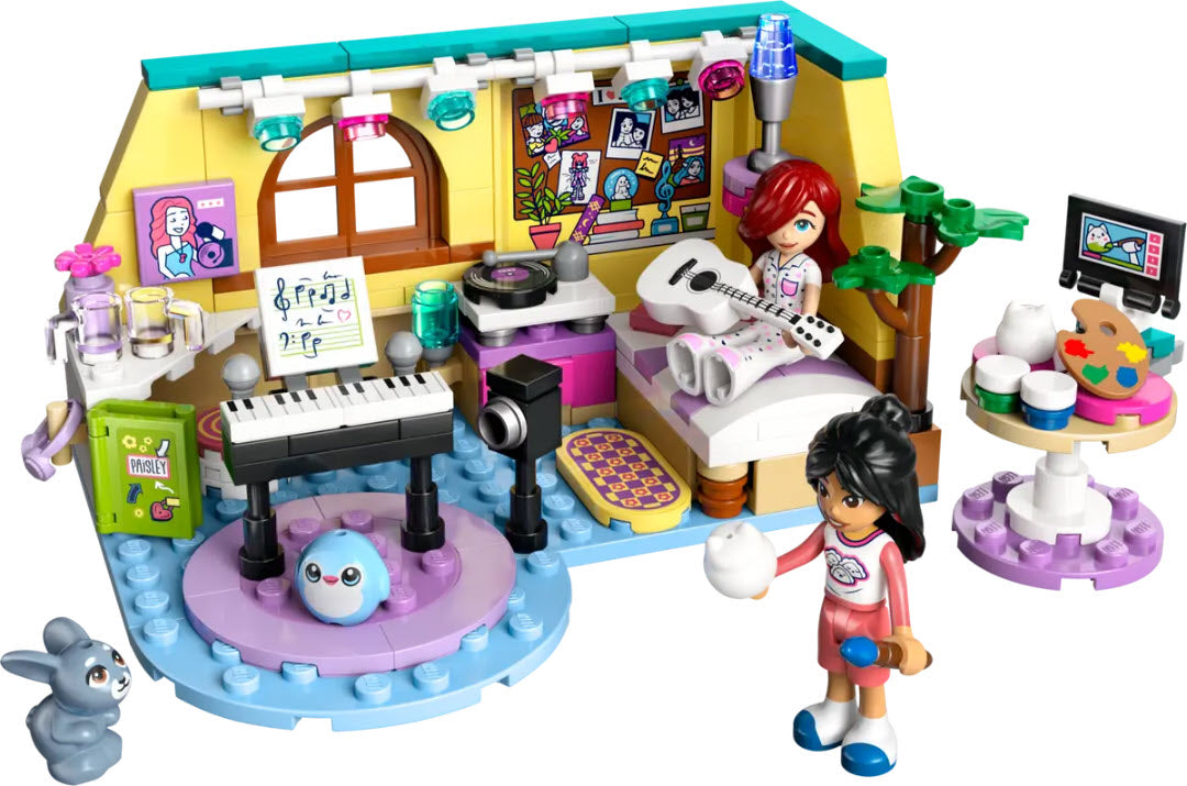 Inhalt: LEGO Friends 42647 Paisleys Zimmer