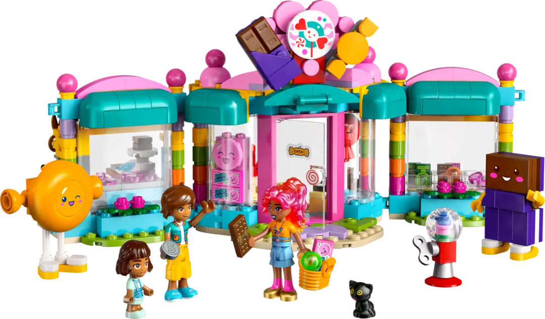 Inhalt: LEGO Friends 42649 Heartlake City Süßwarenladen