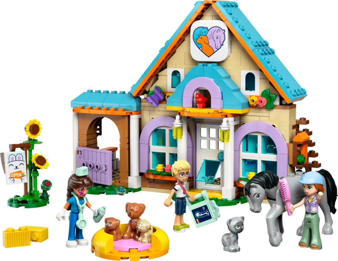 Inhalt: LEGO Friends 42651 Tierarztpraxis für Pferde und Haustiere