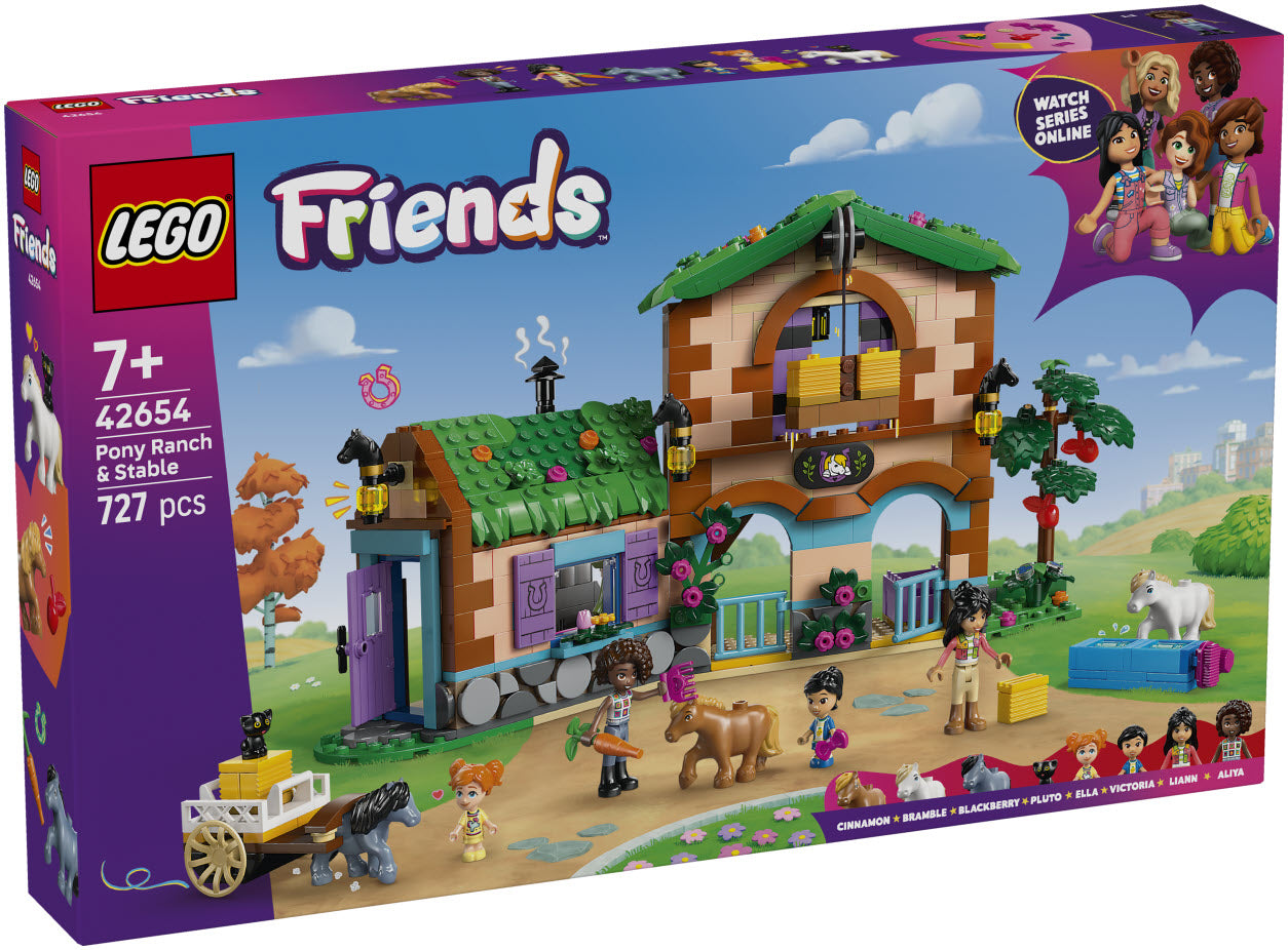 LEGO Friends 42654 Ponyhof & Stall