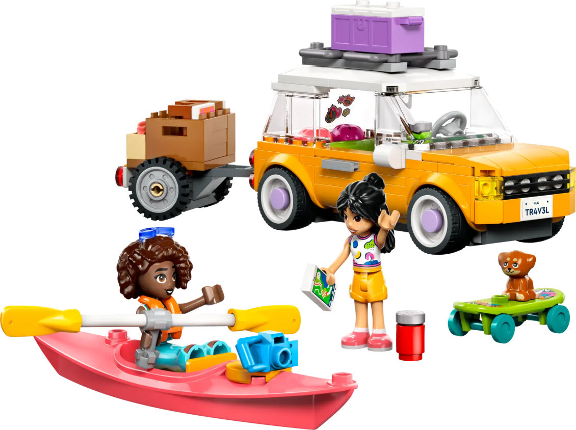 Inhalt: LEGO Friends 42659 Abenteuertrip mit Freunden