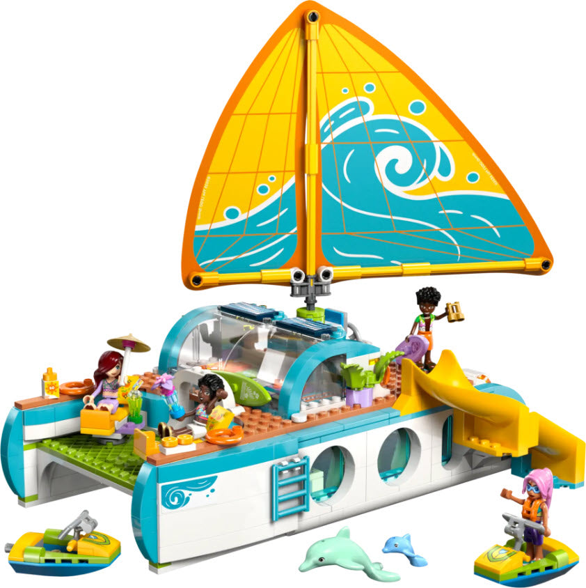 Inhalt: LEGO Friends 42664 Segelabenteuer