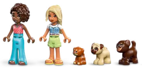 Minifiguren: LEGO Friends 42665 Welpenspielplatz