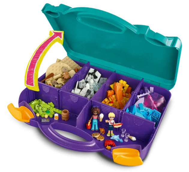 Minifiguren: LEGO Friends 42672 Kreativer Reisekoffer