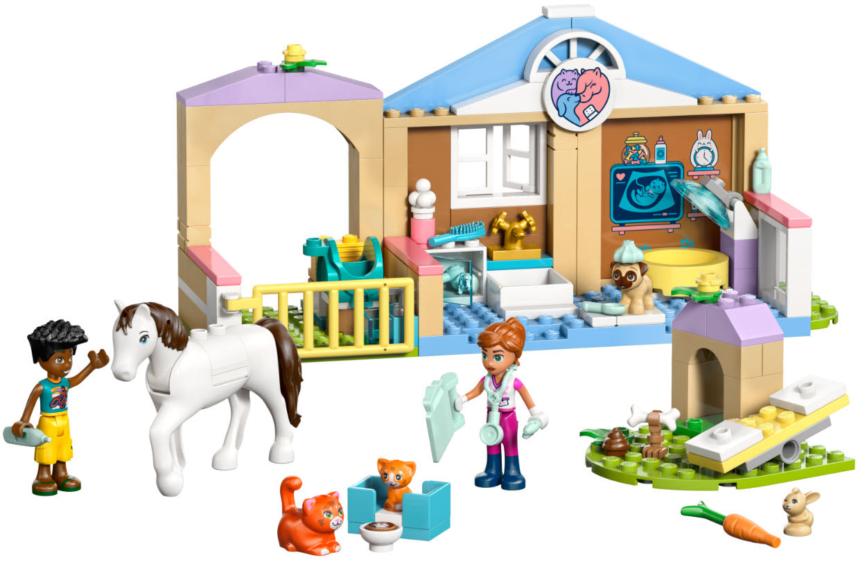 Inhalt: LEGO Friends 42696 Tierklinik