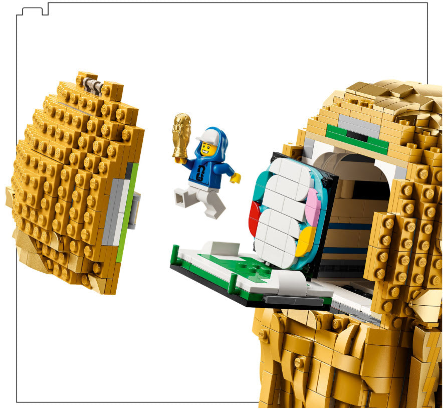 Detail 2: LEGO Editions 43020 Offizieller Pokal der FIFA Fußball-Weltmeisterschaft