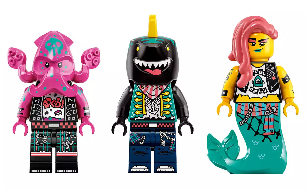 Minifiguren: LEGO VIDIYO 43114 Punk Pirate Ship