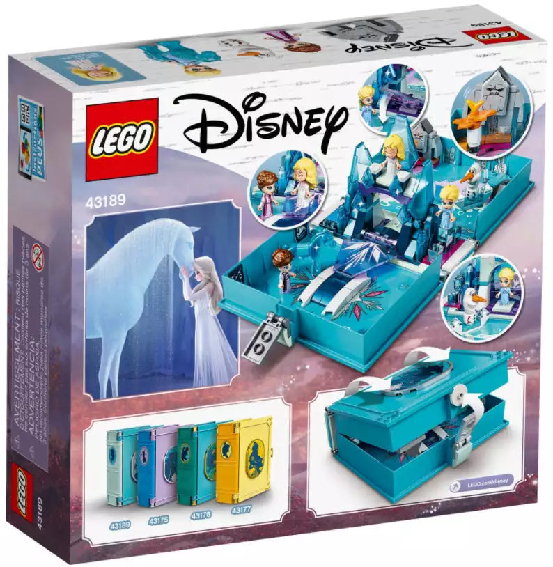 Box Rückseite: LEGO Disney Princess 43189 Elsas Märchenbuch