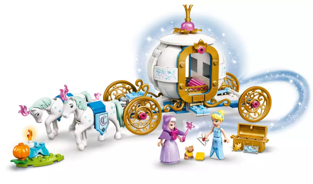 Inhalt: LEGO Disney Princess 43192 Cinderellas königliche Kutsche