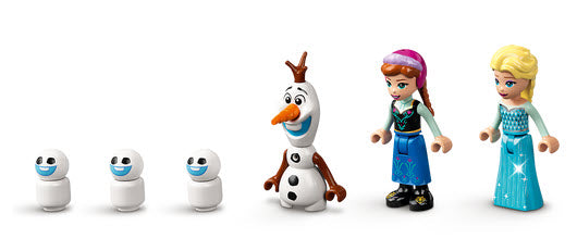 Minifiguren: LEGO Disney Princess 43194 Annas und Elsas Wintermärchen