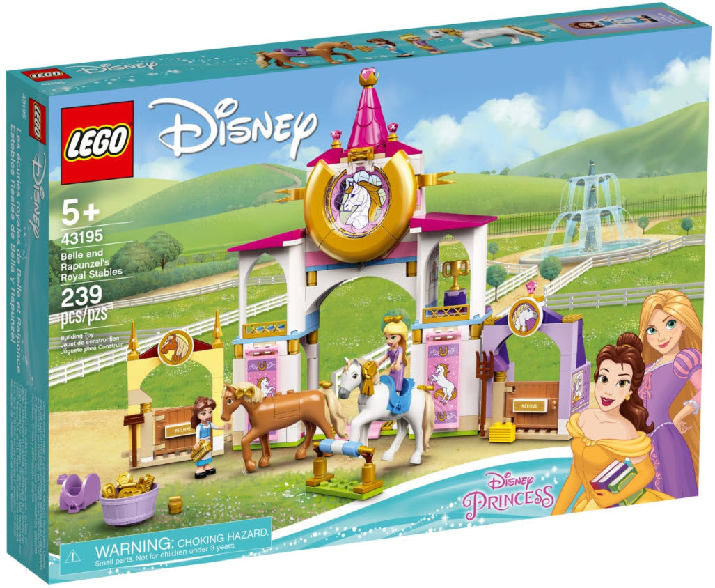 LEGO Disney Princess 43195 Belles und Rapunzels königliche Ställe