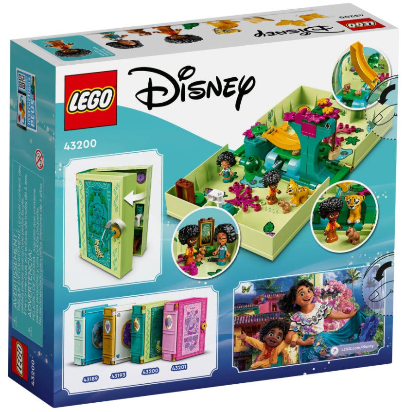 Box Rückseite: LEGO Disney Princess 43200 Antonios magische Tür