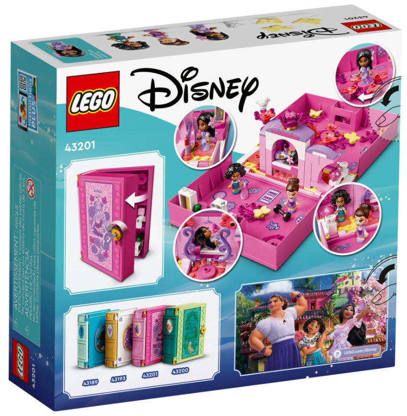 Box Rückseite: LEGO Disney Princess 43201 Isabelas magische Tür