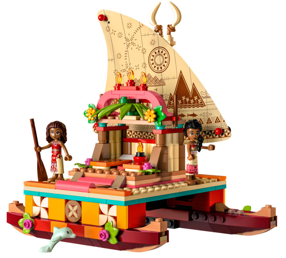Inhalt: LEGO Disney Princess 43210 Vaianas Katamaran