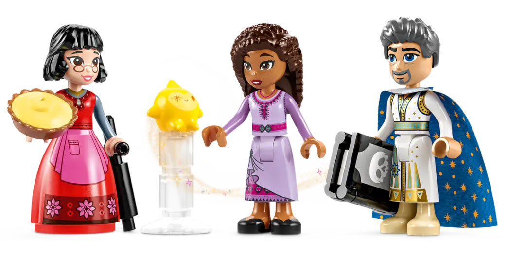 Minifiguren: LEGO Disney 43224 König Magnificos Schloss