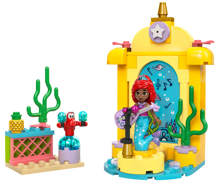 Inhalt: LEGO Disney 43235 Arielles Musikbühne