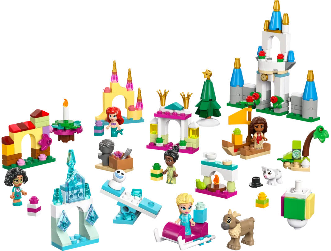 Inhalt: LEGO Disney 43253 Adventskalender 2024