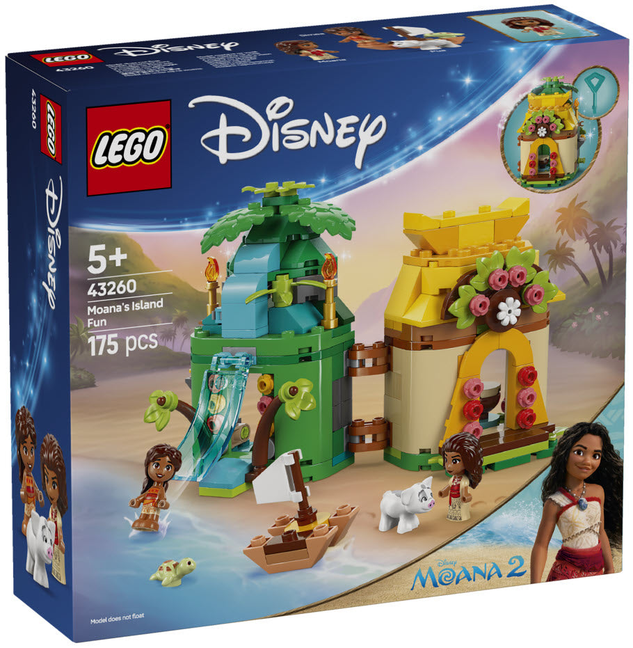 LEGO Disney 43260 Vaianas Inselspaß