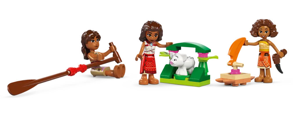 Minifiguren: LEGO Disney 43270 Vaianas Abenteuerfloß