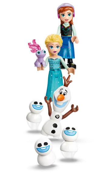 Minifiguren: LEGO Disney 43281 Elsas Schlittenfahrt um den Eispalast