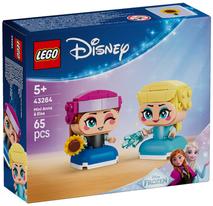 LEGO Disney 43284 Die Mini-Prinzessinnen Anna und Elsa