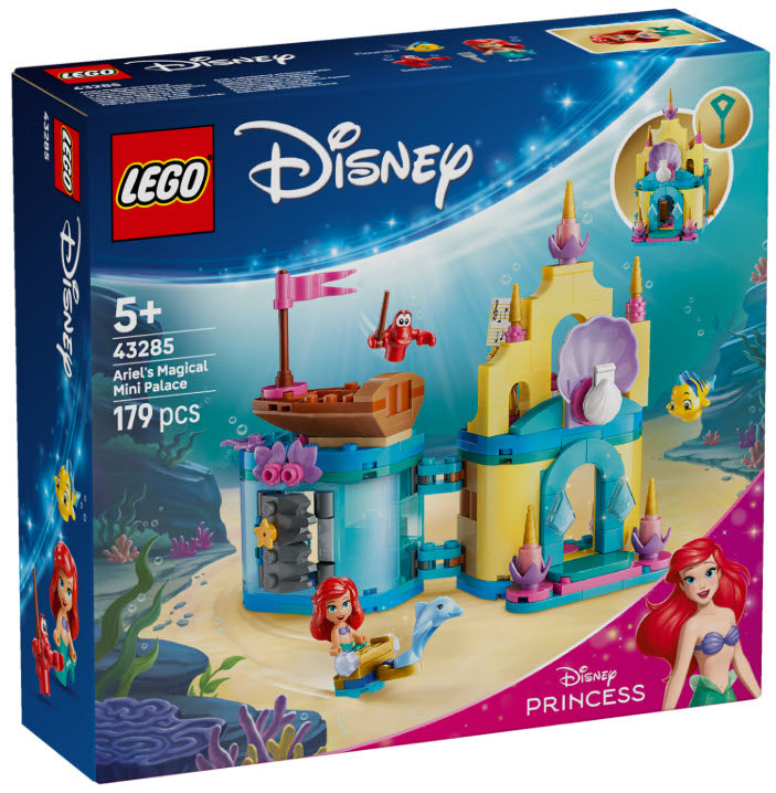 LEGO Disney 43285 Arielles Magisches Mini-Schloss