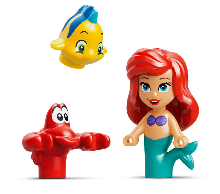 Minifiguren: LEGO Disney 43285 Arielles Magisches Mini-Schloss