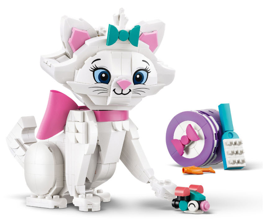 Inhalt: LEGO Disney 43286 Aristocats: Bezaubernde Marie