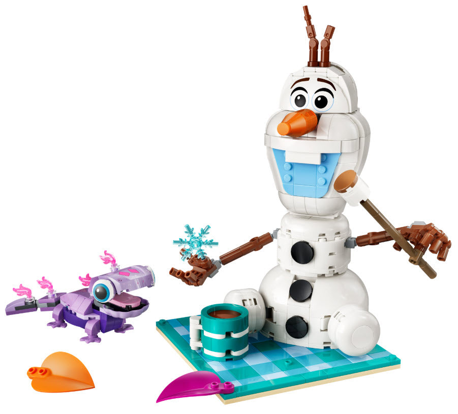 Inhalt: LEGO Disney 43287 Picknickspaß mit Olaf und Bruni