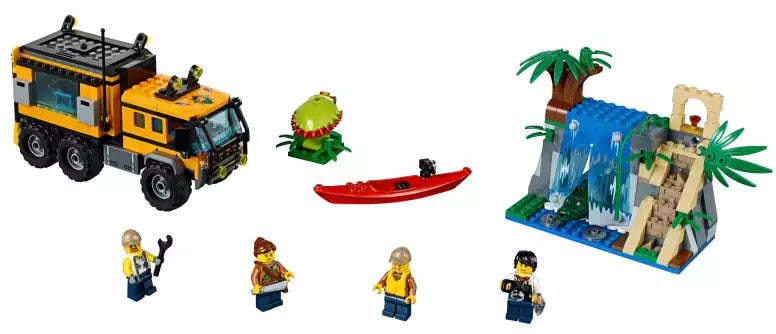 Inhalt: LEGO City 60160 Mobiles Dschungel-Labor