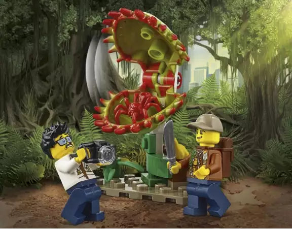 Minifiguren: LEGO City 60161 Dschungel-Forschungsstation