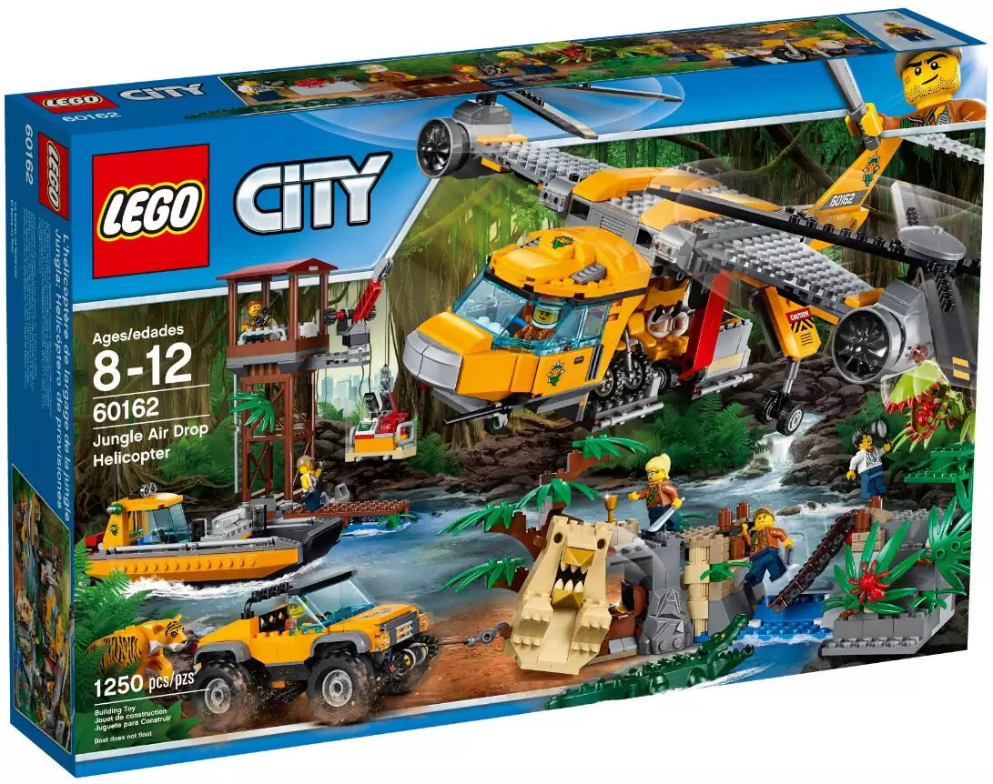 LEGO City 60162 Dschungel-Versorgungshubschrauber