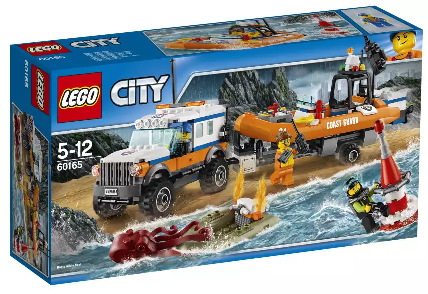 LEGO City 60165 Geländewagen mit Rettungsboot
