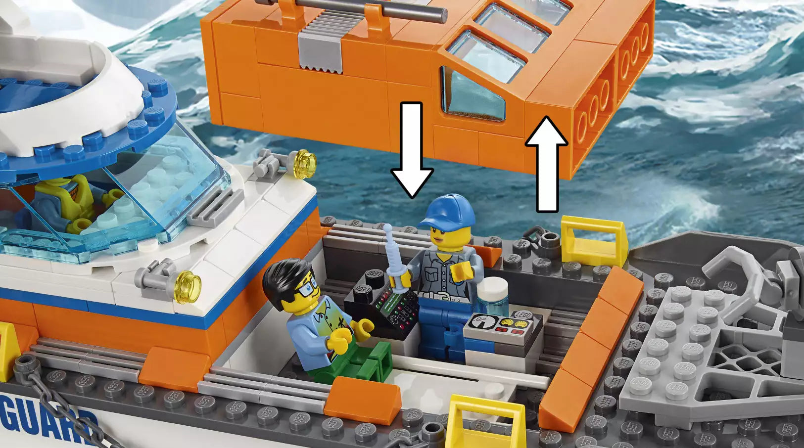 Detail 2: LEGO City 60167 Küstenwachzentrum