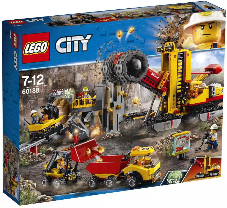 LEGO City 60188 Bergbauprofis an der Abbaustätte