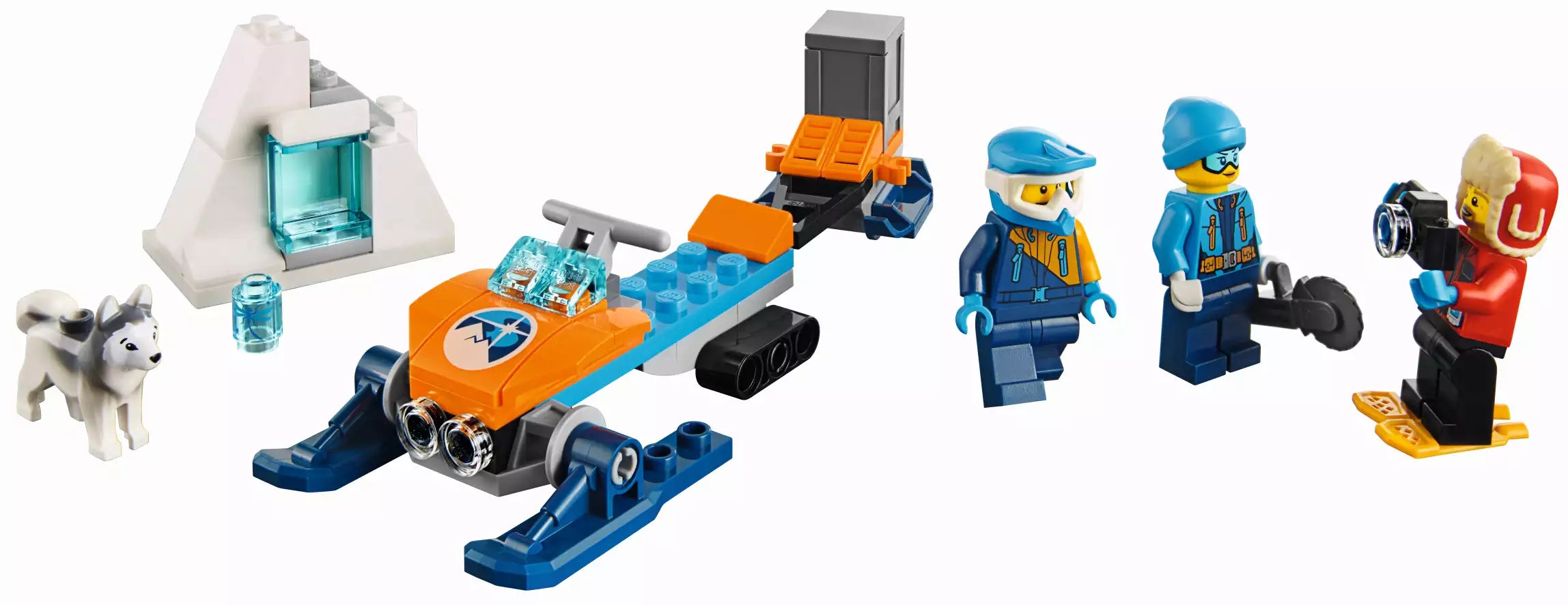 Inhalt: LEGO City 60191 Arktis-Expeditionsteam
