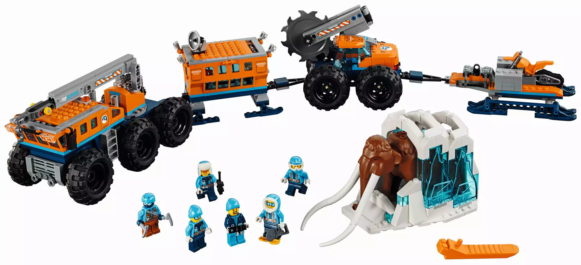 Inhalt: LEGO City 60195 Mobile Arktis-Forschungsstation