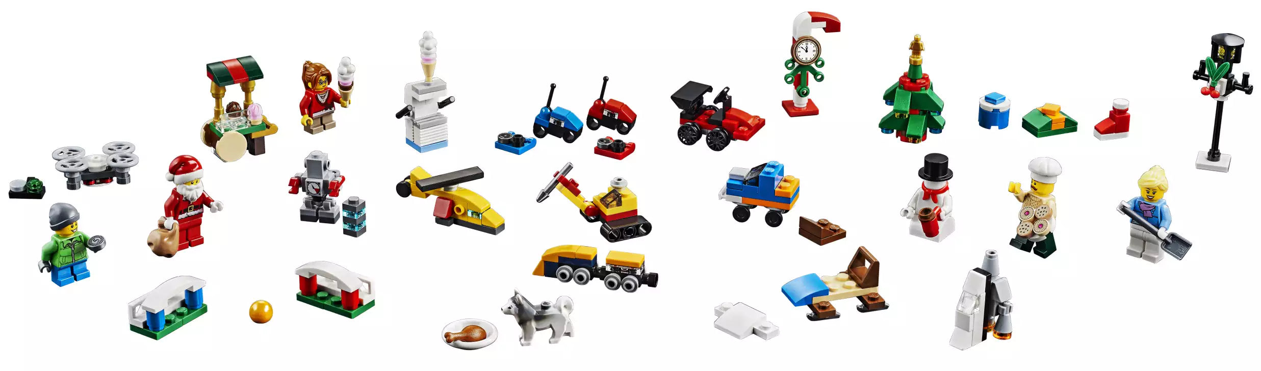 Inhalt: LEGO City 60201 Adventskalender
