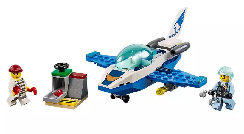Inhalt: LEGO City 60206 Polizei Flugzeugpatrouille