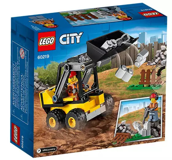 Box Rückseite: LEGO City 60219 Frontlader