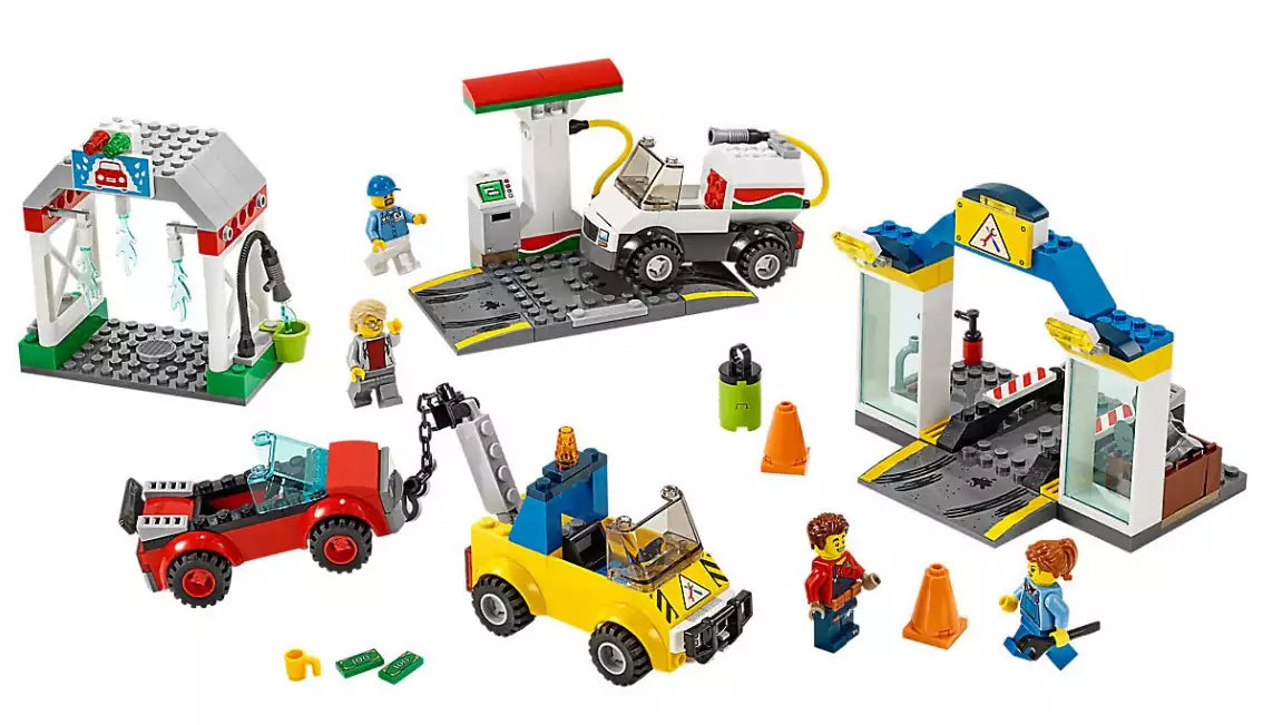 Inhalt: LEGO City 60232 Autowerkstatt