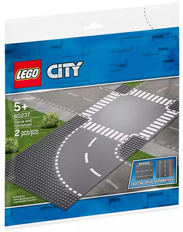 LEGO City 60237 Kurve und Kreuzung