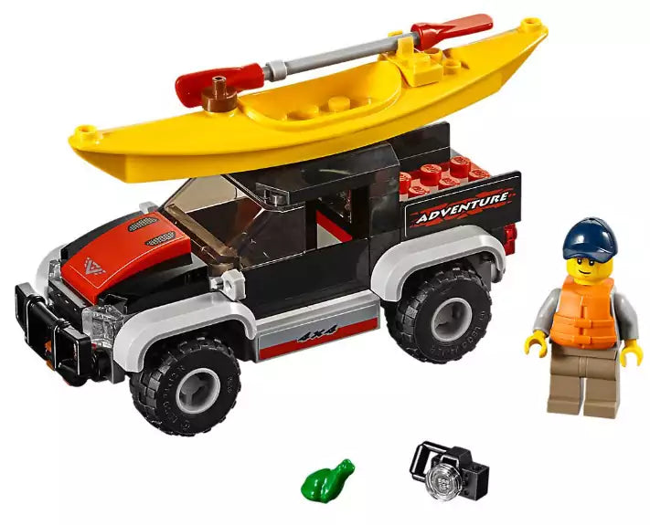 Inhalt: LEGO City 60240 Kajak-Abenteuer