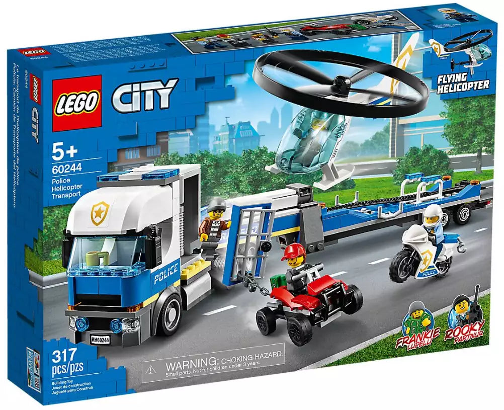 LEGO City 60244 Polizeihubschrauber-Transport