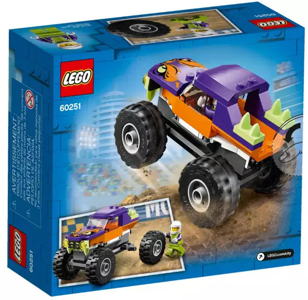 Box Rückansicht: LEGO City 60251 Monster-Truck