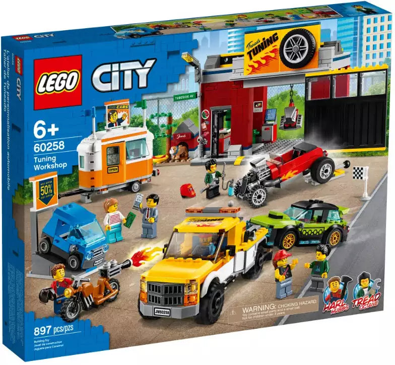 LEGO City 60258 Tuning-Werkstatt