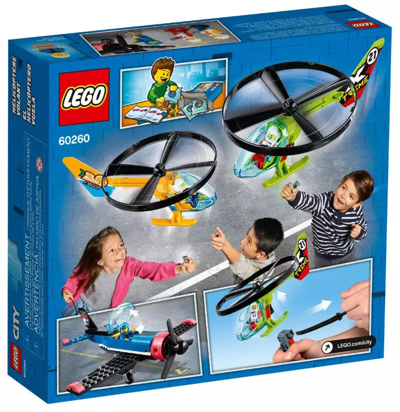 Box Rückansicht: LEGO City 60260 Air Race