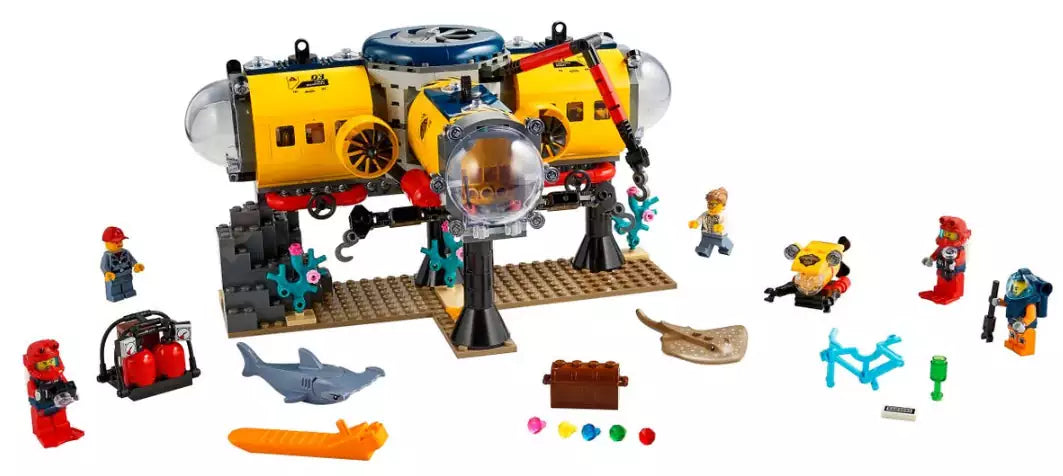 Inhalt: LEGO City 60265 Meeresforschungsbasis